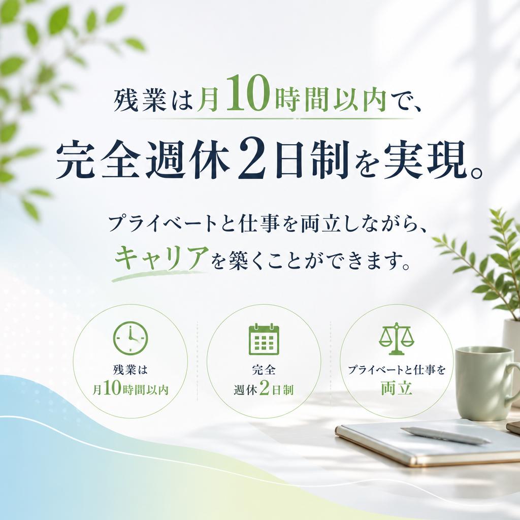 ライフスタイルに合わせた働き方