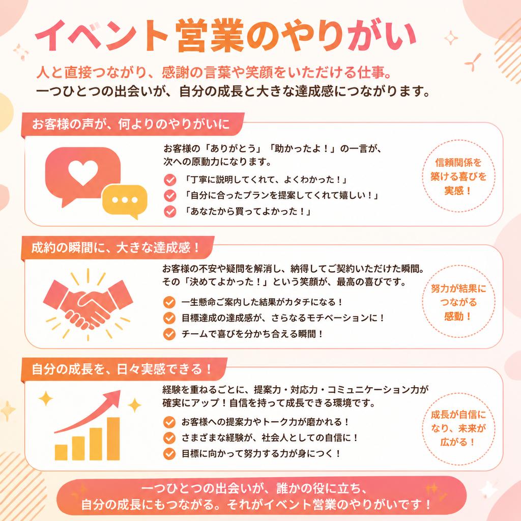 やりがいを感じる瞬間とは?